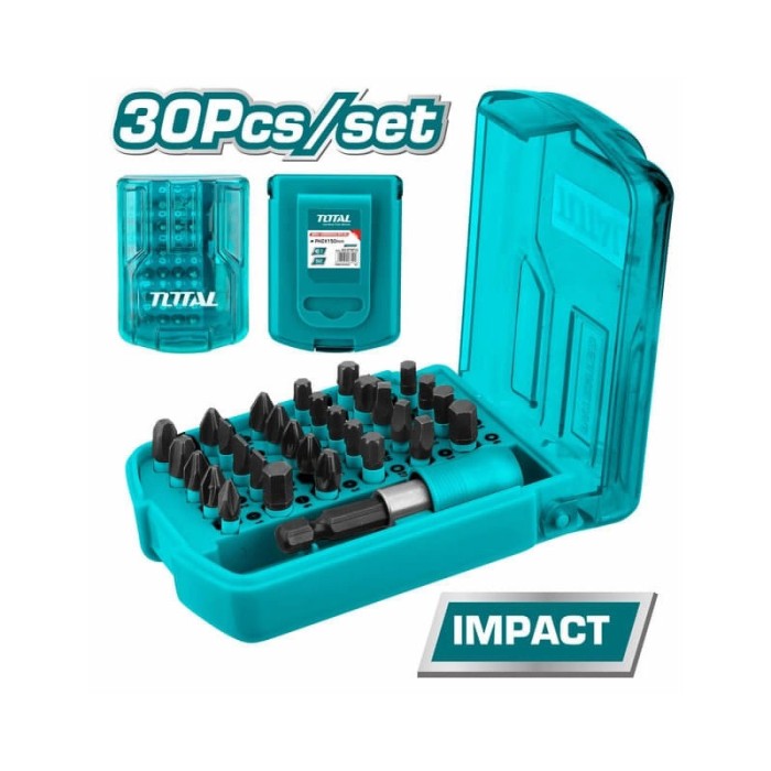 Set biti + prelungitor Total - 30 piese