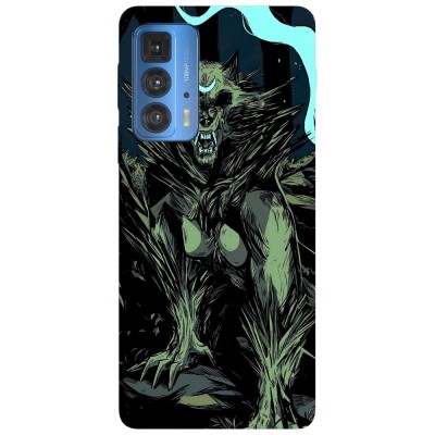 Husa compatibila cu Motorola G20 model Moon wolf, Silicon, TPU, Viceversa foto