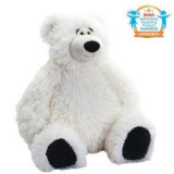 Urs polar Snuggleluvs - Jucarie Plus Wild Republic 38 cm