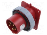 Conector AMPHENOL alimentare AC trifazate soclu tată 32A 415V IP67 IP69K