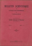 C347 Bulletin scientifique de l&rsquo;ecole polytechnique de Timișoara, 8/1938