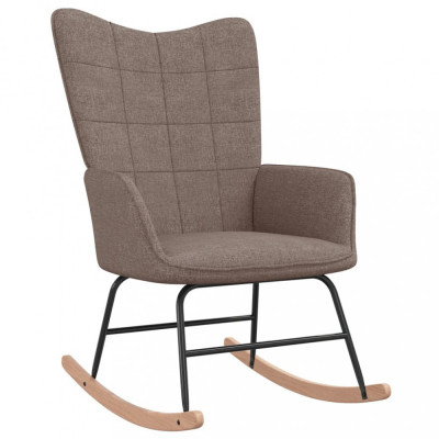 Gossi scaun balansoar, gri taupe, material textil foto