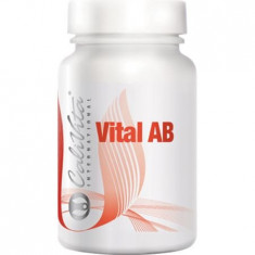 Complex de vitamine pentru grupa AB, Vital AB, 90 tablete, CaliVita foto