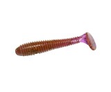 Năluca soft Crazy Fish Vibro Fat 145mm culoare 12 Squid