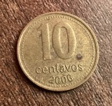 C50 - Moneda foarte veche - Argentina - 10 centavos - 2006