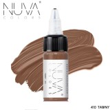Tus Micropigmentare NUVA Colors 15ml - 410 Tawny, Microblading, Eyeliner, Sprancene, Personalizabil