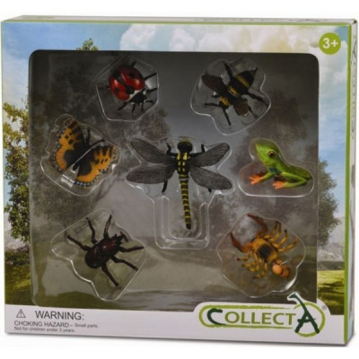Set 7 figurine insecte Collecta, 3 ani+ foto