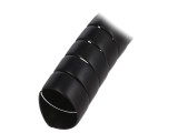 &Icirc;nfășurare &icirc;n spirală neagră 45mm polipropilenă 1m