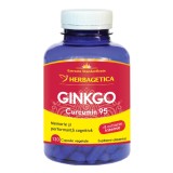 Gingko Curcumin95, 120 capsule, Herbagetica
