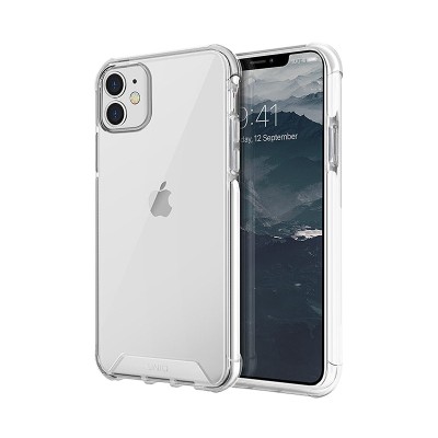 Husa Plastic - TPU UNIQ Combat Antisoc Apple iPhone 11, Alba foto