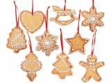 Cumpara ieftin Set 18 ornamente brad Turta Dulce polirasina 7x10 cm
