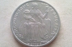 MONEDA 5 FRANCI 2002-NOUA CALEDONIE foto