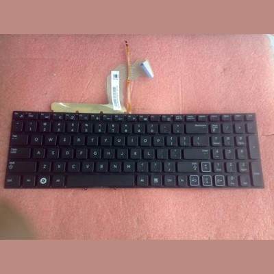 Tastatura laptop noua Samsung RF712 Series Black US Backlit foto