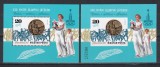 Ungaria 1980 - Medalii olimpice - Moscova, 2 Colite (DT + NDT), MNH, Nestampilat