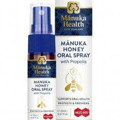 Spray oral miere de Manuka MGO 400+ cu Propolis (20ml)