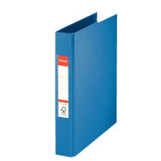 Caiet Mecanic A5 Esselte Standard, 2 Inele, Cotor 42 mm, Albastru, Caiete Mecanice, Caiet Mecanic Prezentari, Biblioraft Mecanic, Biblioraft Organizar foto