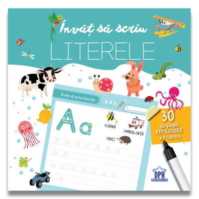 Invat sa scriu literele foto