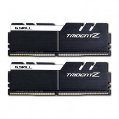 Memorie G.SKILL Trident Z Black White 16GB (2x8GB) DDR4 3600MHz CL17 Dual Channel Kit foto
