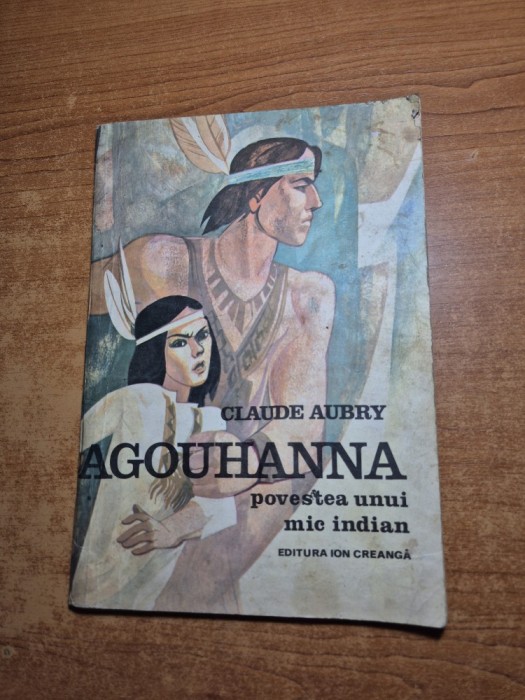carte pentru copii - agouhanna - povestile unui mic indian - din anul 1980