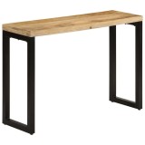 Cumpara ieftin Masa consola, 110x35x76 cm, lemn masiv de mango brut