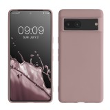 Husa kwmobile pentru Google Pixel 7, Silicon, Mov, 59399.236, Carcasa