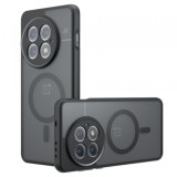 Husa MagSafe pentru OnePlus 13, Techsuit, PureFrost, Neagra