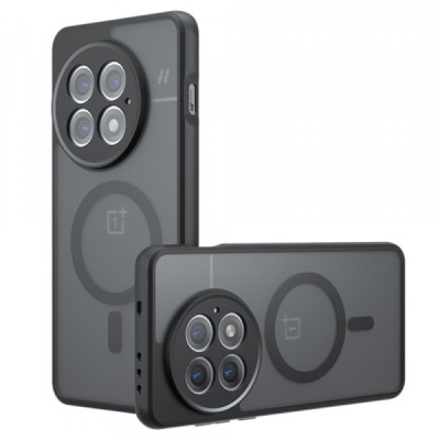 Husa MagSafe pentru OnePlus 13, Techsuit, PureFrost, Neagra foto