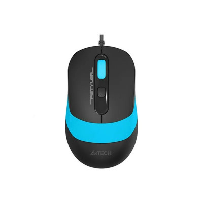 Mouse A4TECH cu fir USB negru / albastru FM10 Blue foto