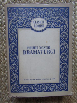 PRIMII NOSTRI DRAMATURGI (1956) foto