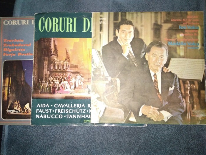 18 VINILURI MUZICA CLASICA ETC