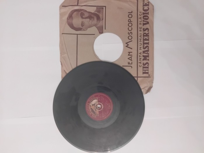 Disc patefon Jean Moscopol