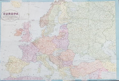 Harta EUROPA, 1940 foto