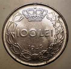 1.127 ROMANIA WWII MIHAI I 100 LEI 1943
