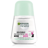 Garnier Mineral Invisible antiperspirant roll-on pentru femei 48h 50 ml