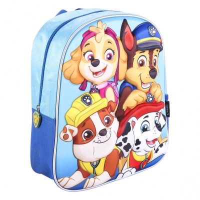 Rucsac Paw Patrol 3D, 25x31x10 cm, Albastru foto