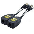 Set video balun pasiv + alimentare 2 in 1 pentru camere 8MP 4K ETB-VB21 foto