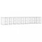 Padoc caini de exterior cu acoperis, 24,2 m&sup2;, otel galvanizat