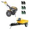 ProGARDEN Pachet Campo 1873 Alpine V2 Motocultor 18CP + RM500T Remorca + 6L Ulei ProAdvanced PowerfulTools