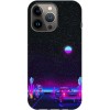 Husa compatibila cu Apple iPhone 13 Pro Max model Neon Drive, Silicon, TPU, Viceversa, Transparent, Carcasa