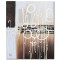 Tablou abstract pictat manual, Cosmic, 60x50cm ulei pe panza in relief, gata de agatat pe perete