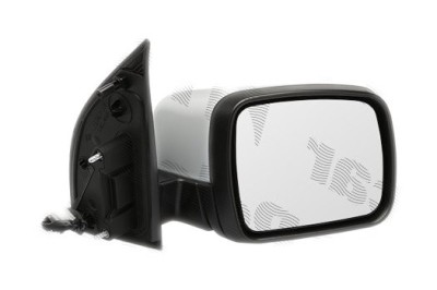 Oglinda exterioara Land Rover Freelander (Fa), 11.2011-, partea Stanga, culoare sticla crom , sticla convexa, cu carcasa grunduita, cu incalzire, aju foto