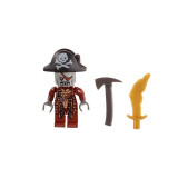 Figurina Pirat cu secure si sabie, Figurina, ATU-086951