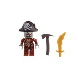 Figurina Pirat cu secure si sabie, Figurina, ATU-086951, Oem