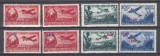 ROMANIA 1948/52 LP 244 LP 267 LP 319 LP 319 a POSTA AERIANA SI AVIATIA SARNIERA