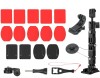 Sistem avansat prindere camera GoPro Hero 13, DJI Action 5 Pro la casca motocicleta, Surewo, culoarea negru
