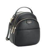 Rucsac convertibil in geanta, Floraco Paris, F3610 120 Negru