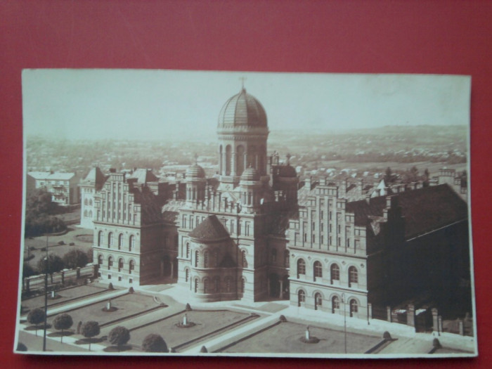 Cernauti, Vedere asupra Facultatii si Orasului- Foto AD. CHEVALLIER Piatra Neamt