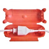 Cutie Protecție Prelungitor, Plastic, 21x8cm, Portocaliu, Oem
