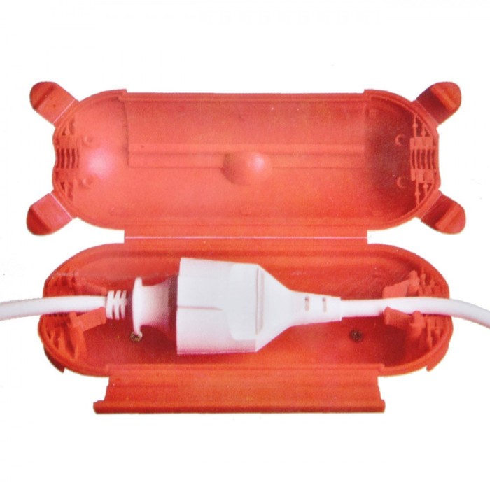 Cutie Protecție Prelungitor, Plastic, 21x8cm, Portocaliu