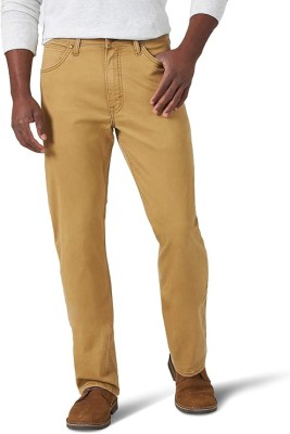 Pantaloni lungi pentru barbati Wrangler Authentics, galben, 32W 34L - OUTLET foto